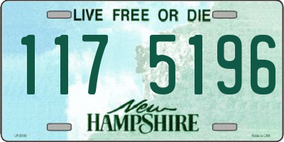 NH license plate 1175196