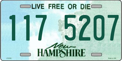 NH license plate 1175207