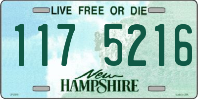 NH license plate 1175216
