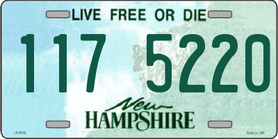 NH license plate 1175220