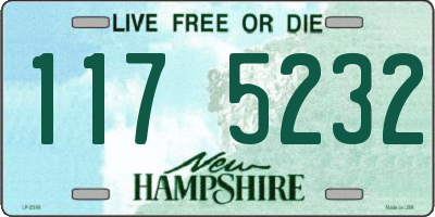 NH license plate 1175232