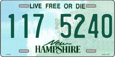 NH license plate 1175240