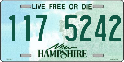 NH license plate 1175242
