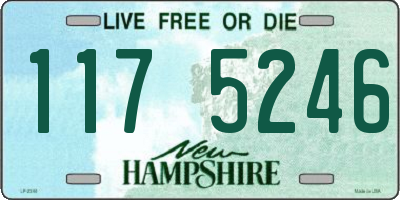 NH license plate 1175246