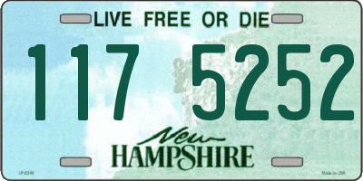 NH license plate 1175252
