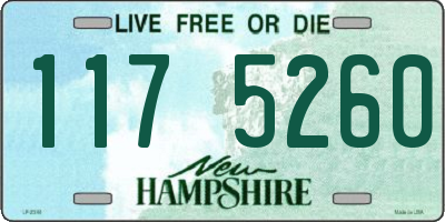 NH license plate 1175260