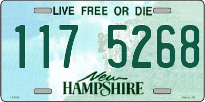 NH license plate 1175268