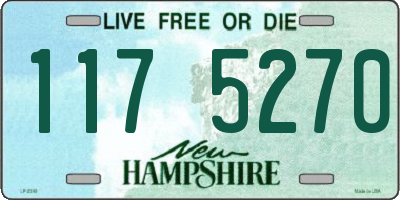 NH license plate 1175270