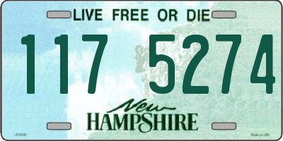 NH license plate 1175274