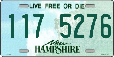 NH license plate 1175276