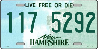 NH license plate 1175292
