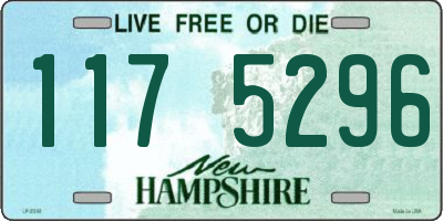 NH license plate 1175296