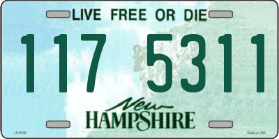 NH license plate 1175311