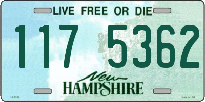 NH license plate 1175362