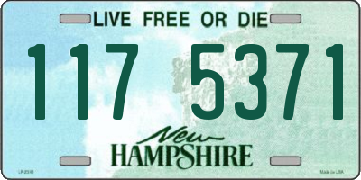 NH license plate 1175371