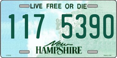 NH license plate 1175390