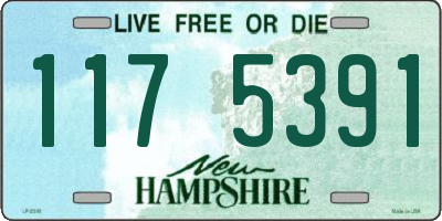 NH license plate 1175391