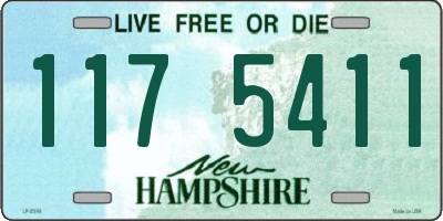 NH license plate 1175411