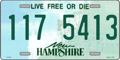 NH license plate 1175413