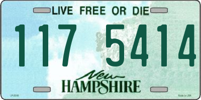 NH license plate 1175414