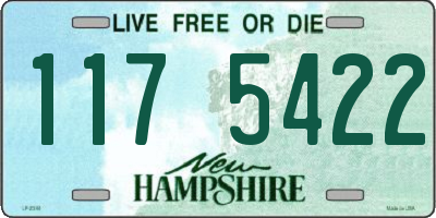 NH license plate 1175422