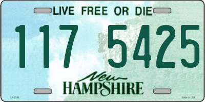 NH license plate 1175425