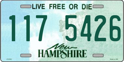 NH license plate 1175426