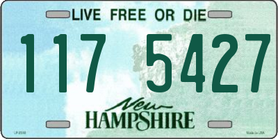 NH license plate 1175427