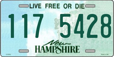 NH license plate 1175428