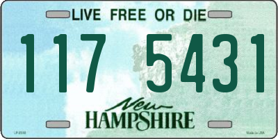 NH license plate 1175431