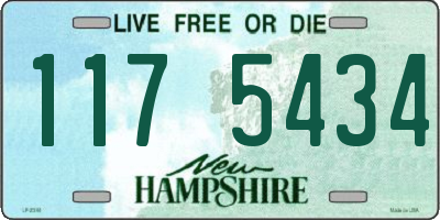 NH license plate 1175434
