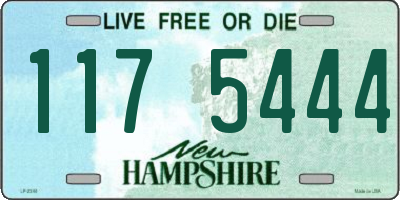 NH license plate 1175444