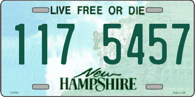 NH license plate 1175457