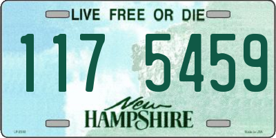 NH license plate 1175459