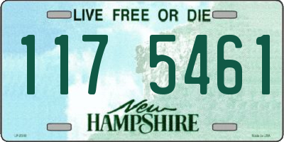 NH license plate 1175461