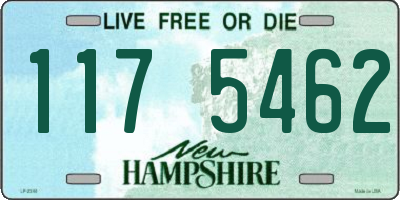 NH license plate 1175462