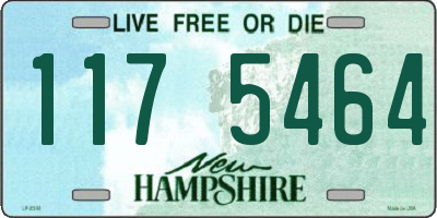 NH license plate 1175464