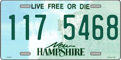 NH license plate 1175468