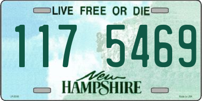 NH license plate 1175469