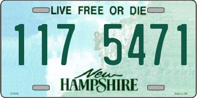 NH license plate 1175471
