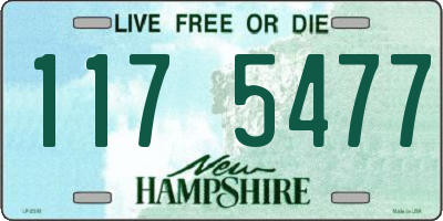 NH license plate 1175477