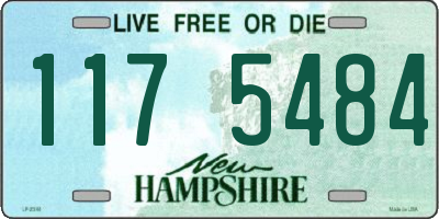 NH license plate 1175484