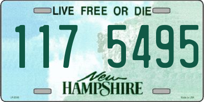NH license plate 1175495