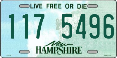 NH license plate 1175496
