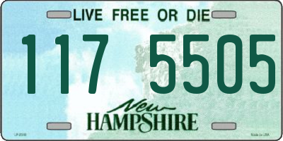 NH license plate 1175505