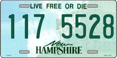 NH license plate 1175528