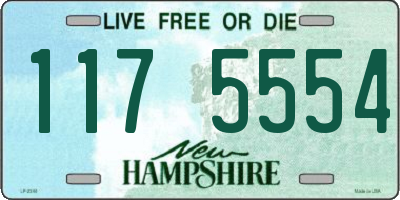NH license plate 1175554