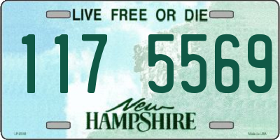 NH license plate 1175569