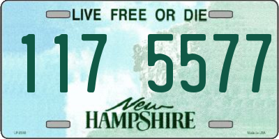 NH license plate 1175577