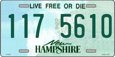 NH license plate 1175610